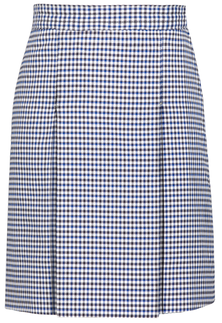 Stitched-Down Kick Pleat Skirt