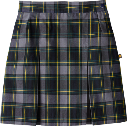 Stitched-Down Kick Pleat Skirt