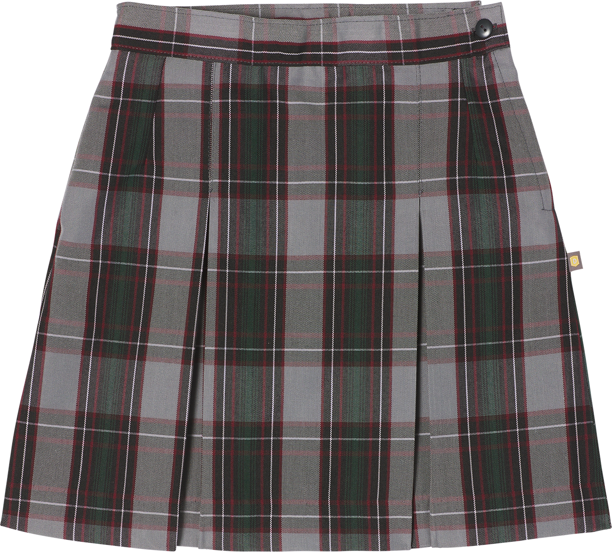 Stitched-Down Kick Pleat Skirt