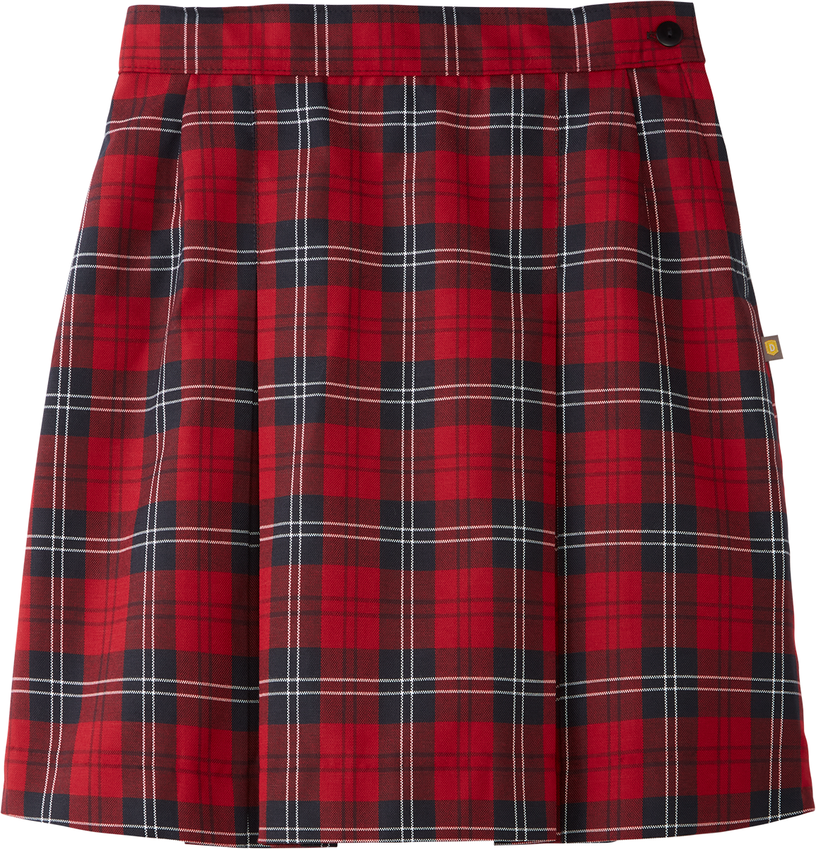 Stitched-Down Kick Pleat Skirt