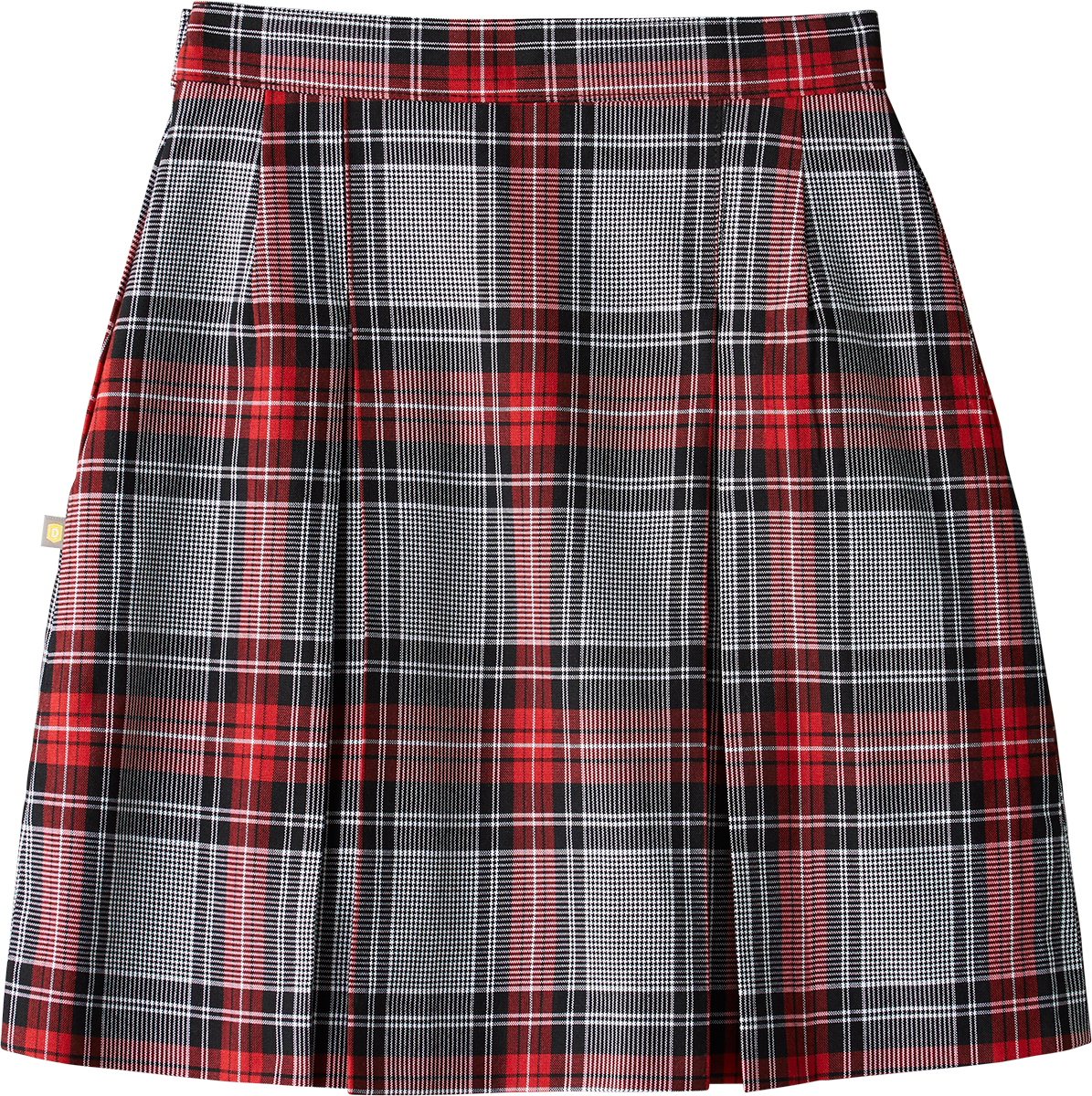 Stitched-Down Kick Pleat Skirt