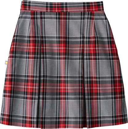 Stitched-Down Kick Pleat Skirt