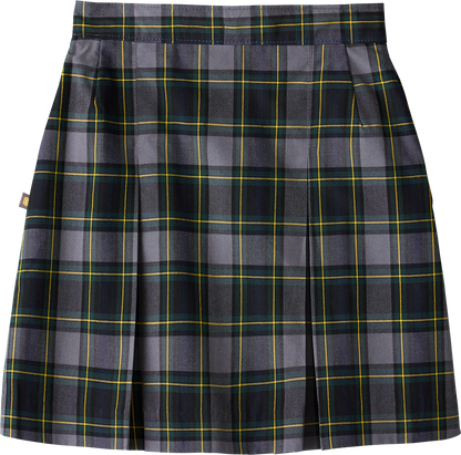 Stitched-Down Kick Pleat Skirt