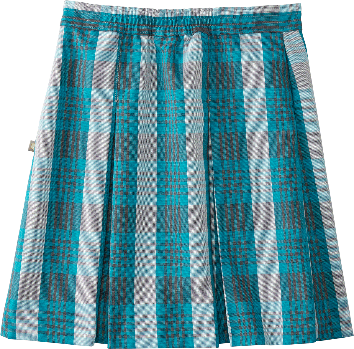 Stitched-Down Kick Pleat Skirt