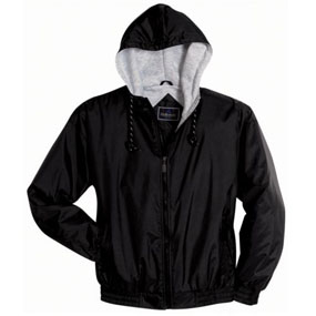 Zip-Front Hooded Jacket