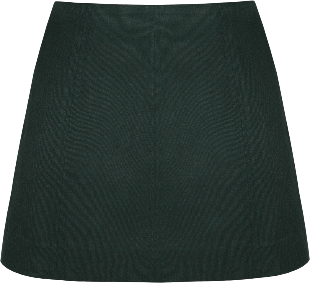 Eight-Panel Flared Skirt