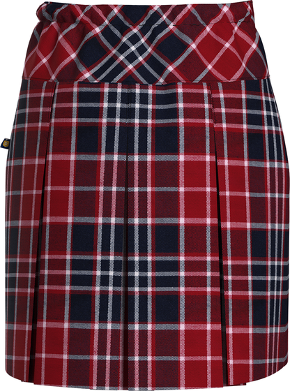 Drop Yoke Pleated Skirt