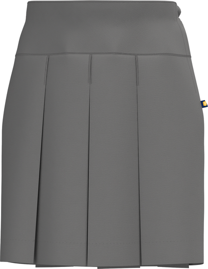 Drop Yoke Pleated Skirt