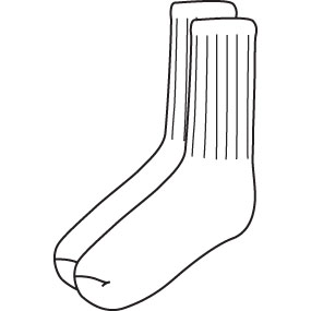 Ribbed Crew Socks - 3 Pack