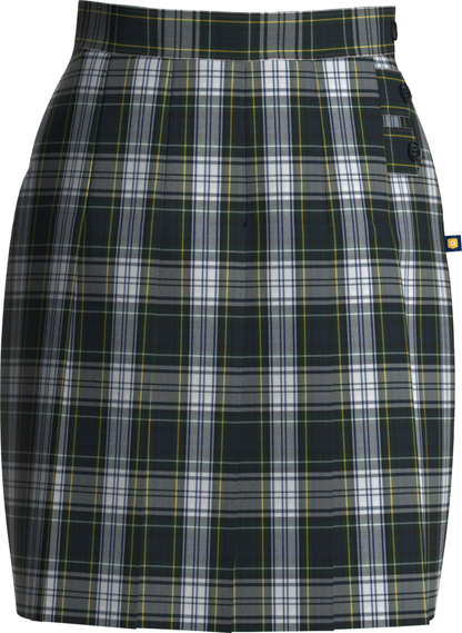 Double Tab Pleated Skort