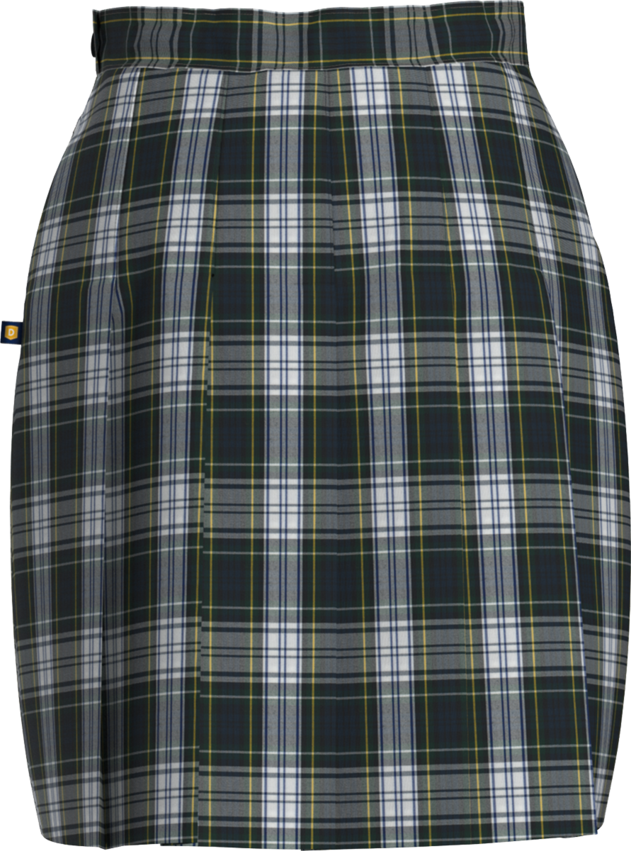 Double Tab Pleated Skort