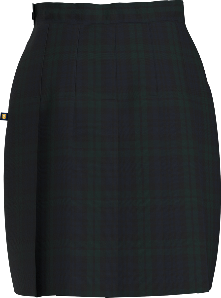 Double Tab Pleated Skort