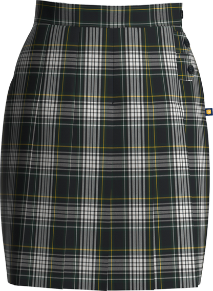 Double Tab Pleated Skort