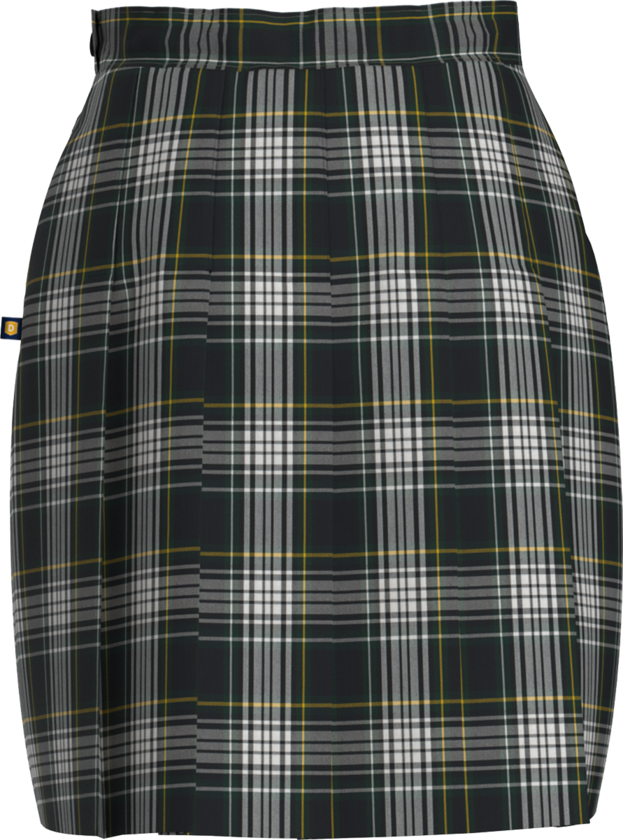 Double Tab Pleated Skort