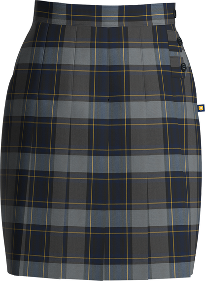 Double Tab Pleated Skort