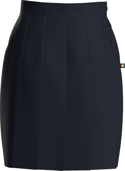 Double Tab Pleated Skort