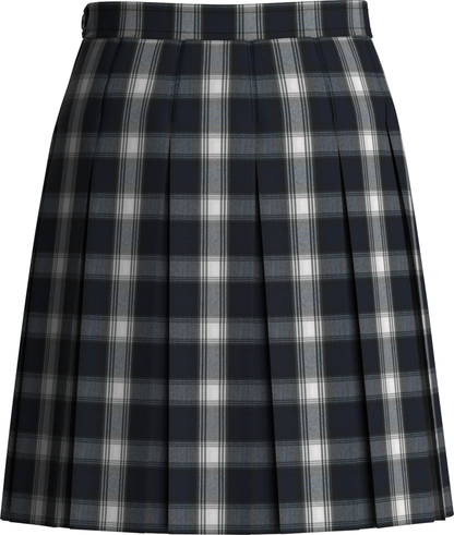 Stitched-Down Box Pleat Skirt