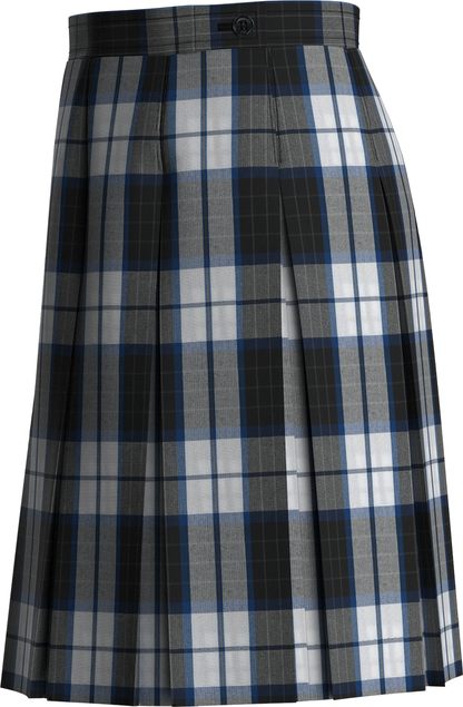 Stitched-Down Box Pleat Skirt