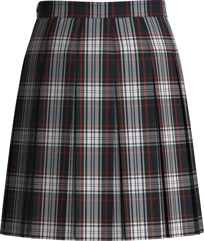 Stitched-Down Box Pleat Skirt