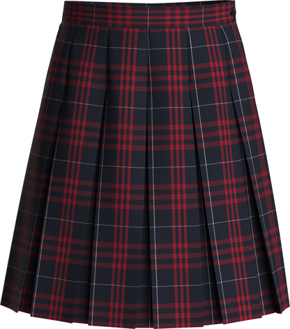 Stitched-Down Box Pleat Skirt