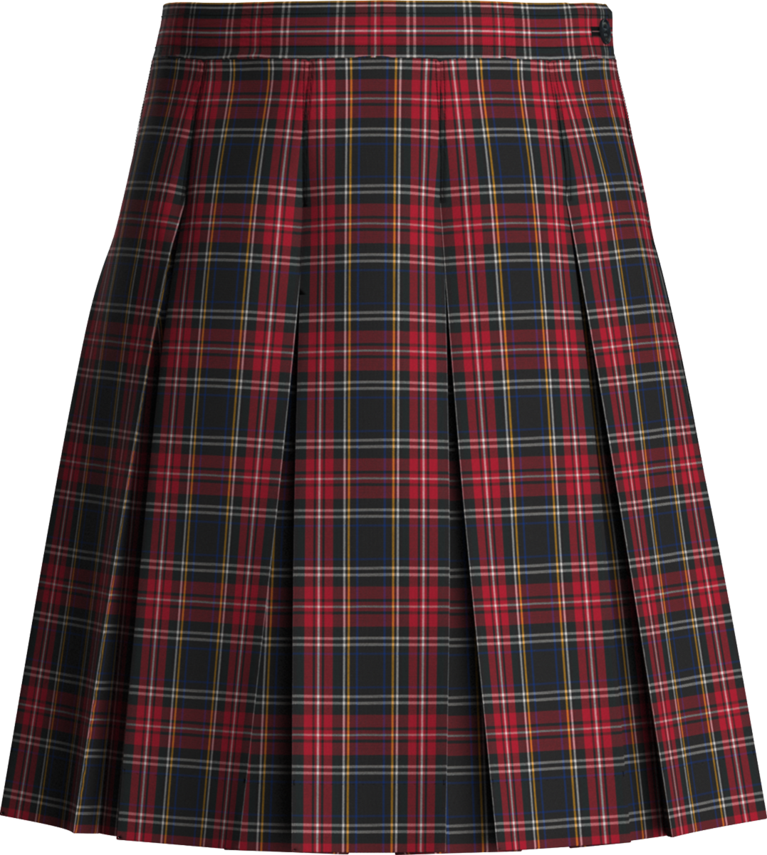 Stitched-Down Box Pleat Skirt