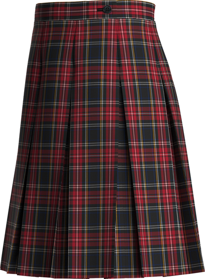 Stitched-Down Box Pleat Skirt