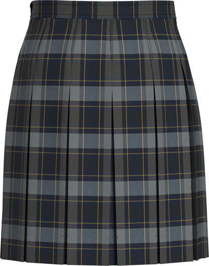 Stitched-Down Box Pleat Skirt