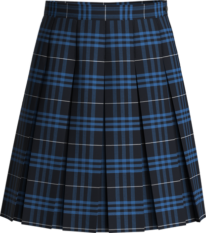 Stitched-Down Box Pleat Skirt