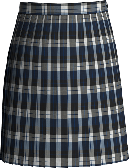 Stitched-Down Knife Pleat Skirt