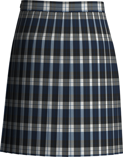 Stitched-Down Knife Pleat Skirt