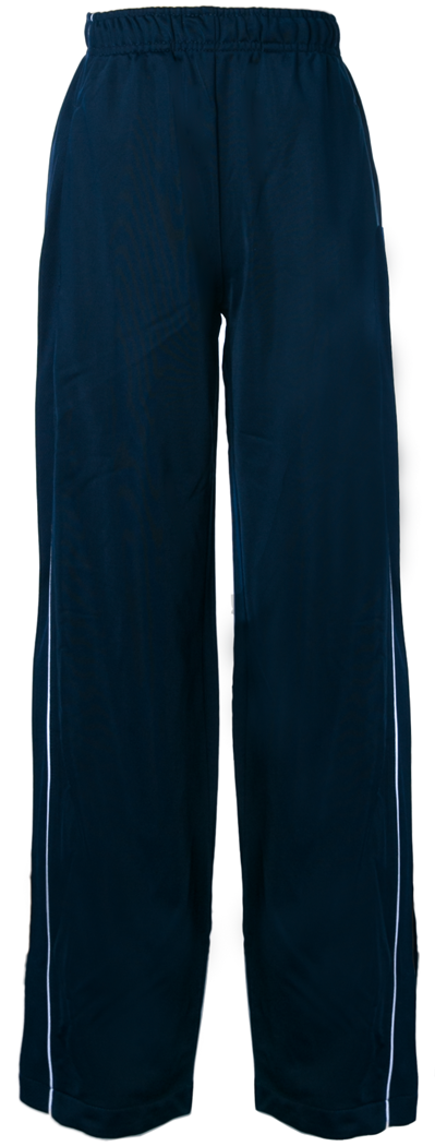 Track Pants with Contrast Piping