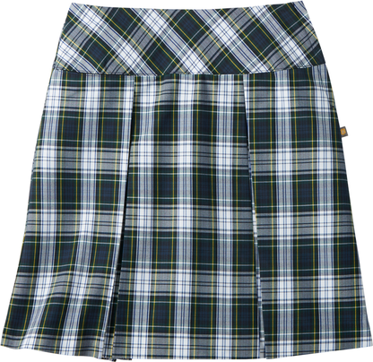 Drop Yoke Kick Pleat Skort