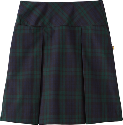 Drop Yoke Kick Pleat Skort