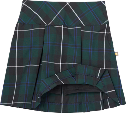 Drop Yoke Kick Pleat Skort