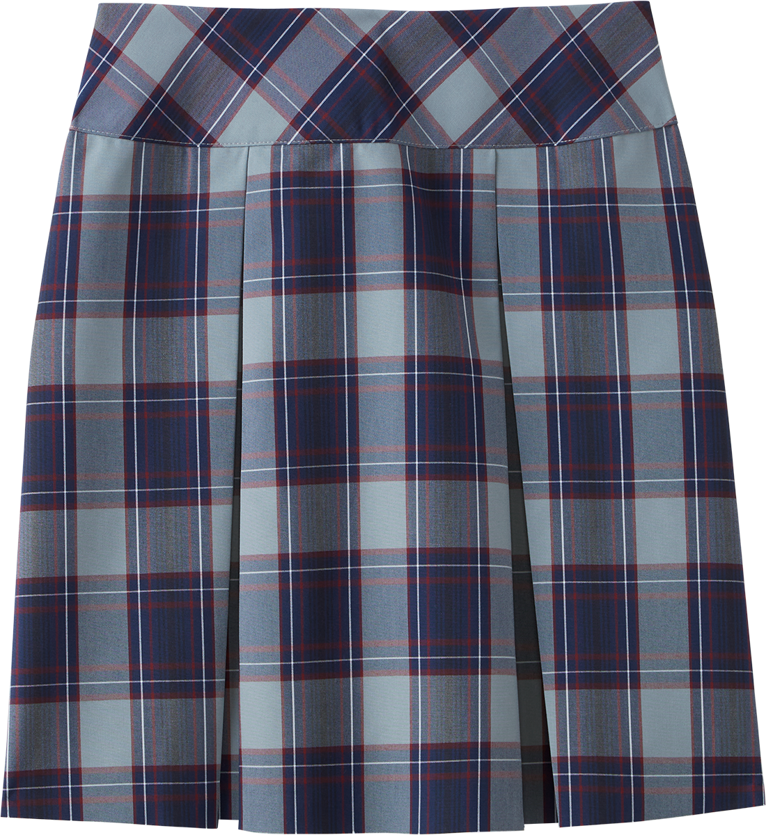 Drop Yoke Kick Pleat Skort