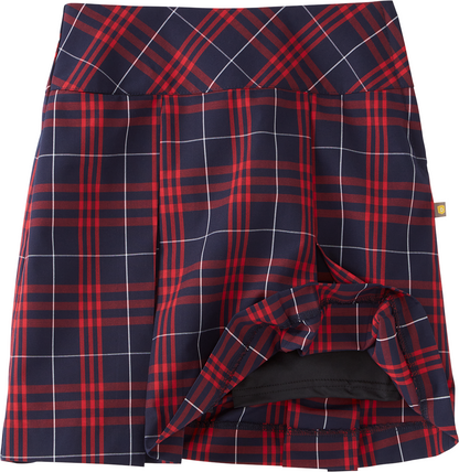 Drop Yoke Kick Pleat Skort