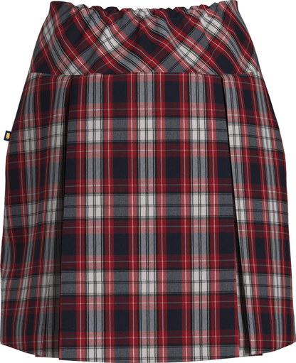 Drop Yoke Kick Pleat Skort