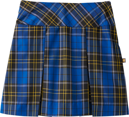 Drop Yoke Kick Pleat Skort