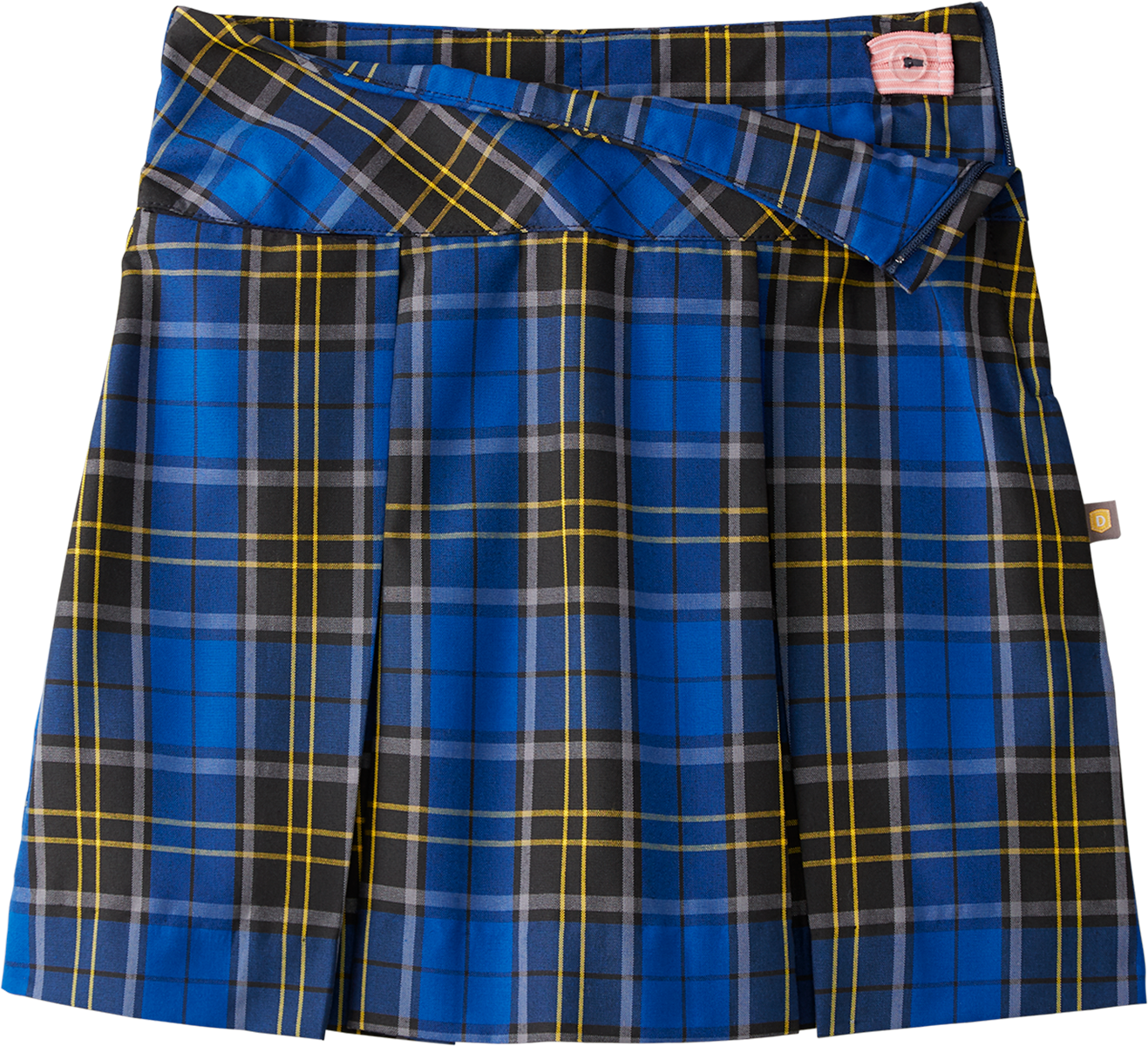 Drop Yoke Kick Pleat Skort