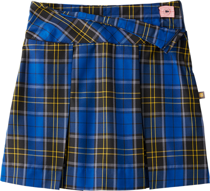 Drop Yoke Kick Pleat Skort