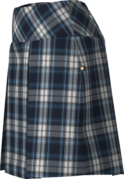 Drop Yoke Kick Pleat Skort