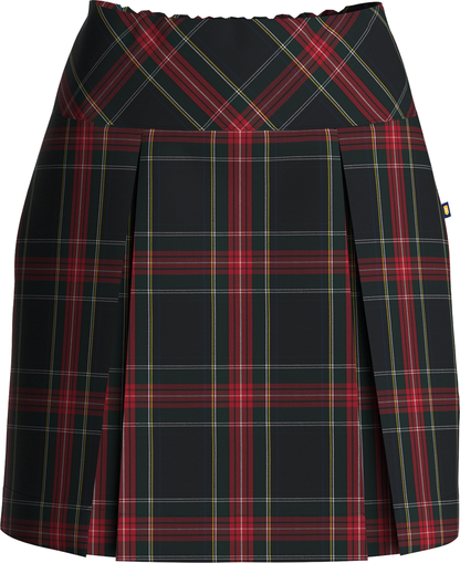 Drop Yoke Kick Pleat Skort