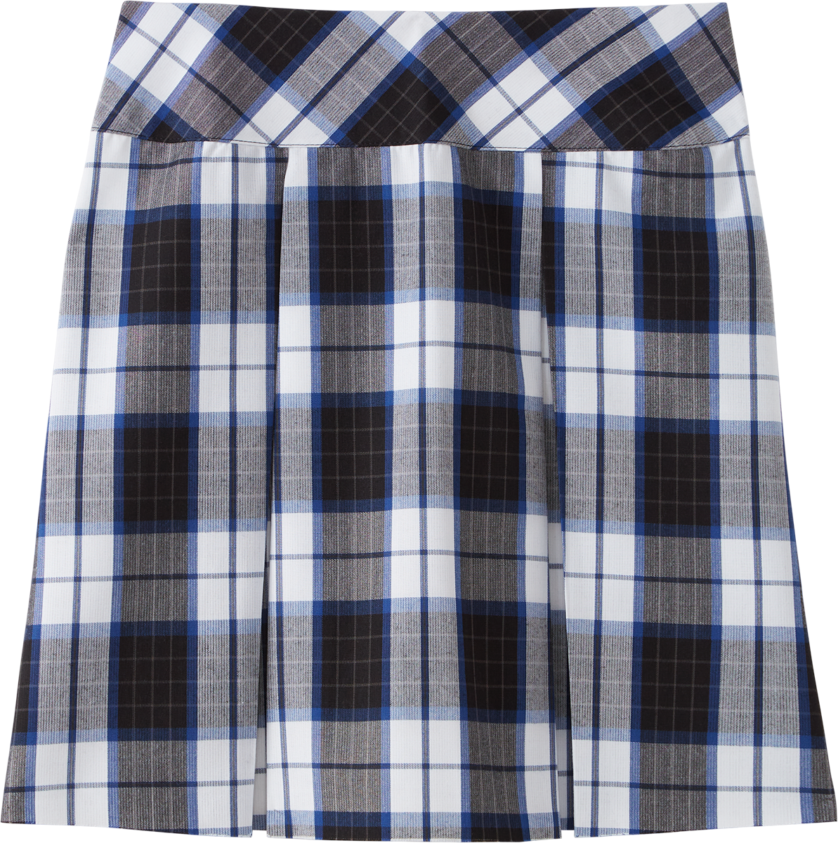 Drop Yoke Kick Pleat Skort