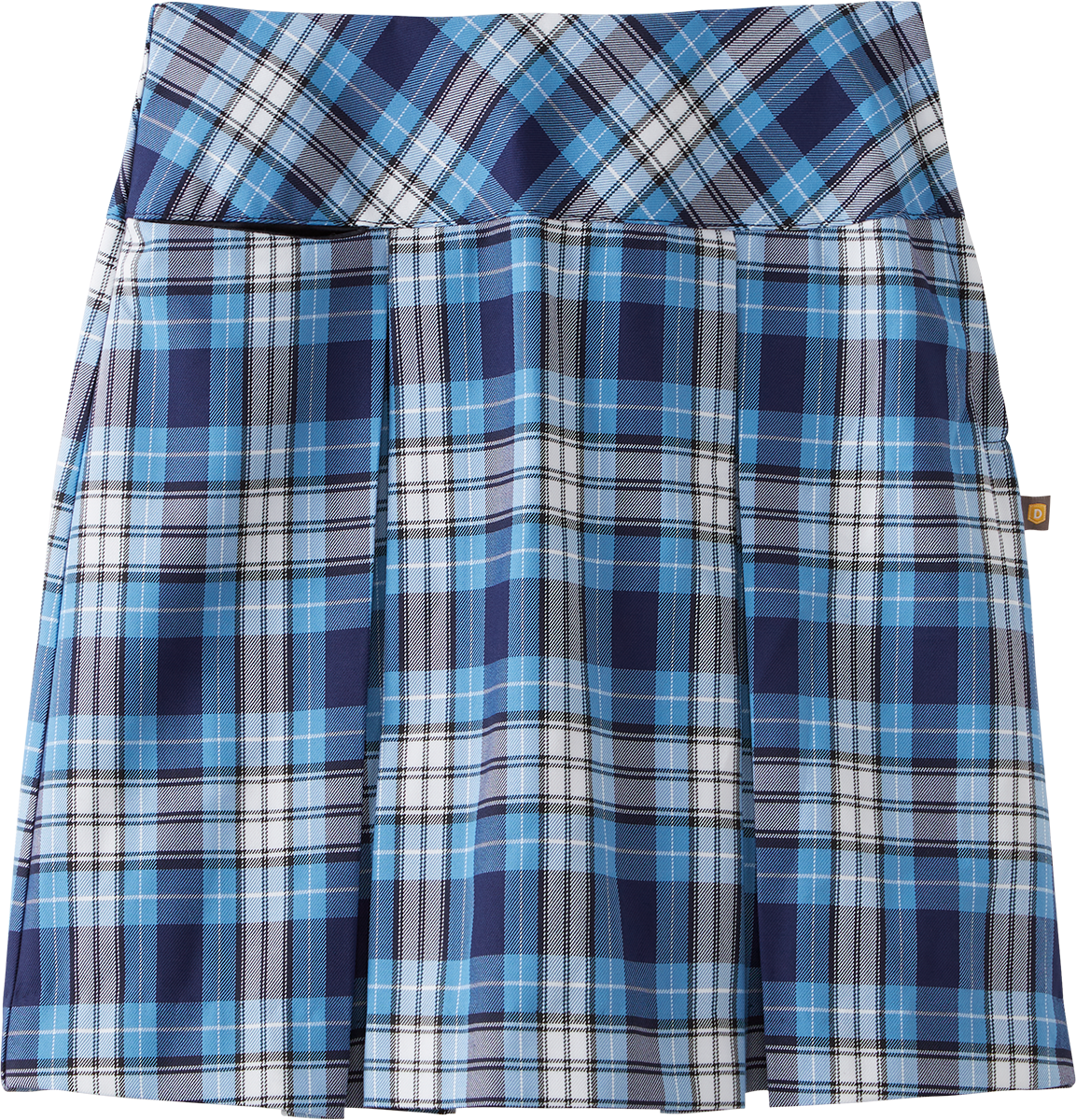 Drop Yoke Kick Pleat Skort