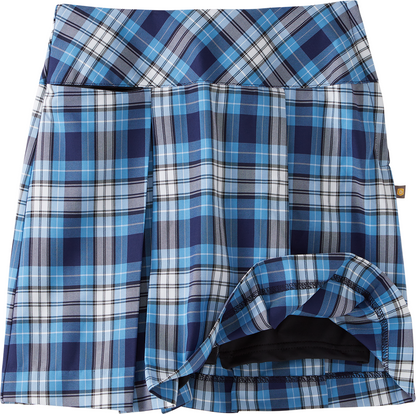 Drop Yoke Kick Pleat Skort