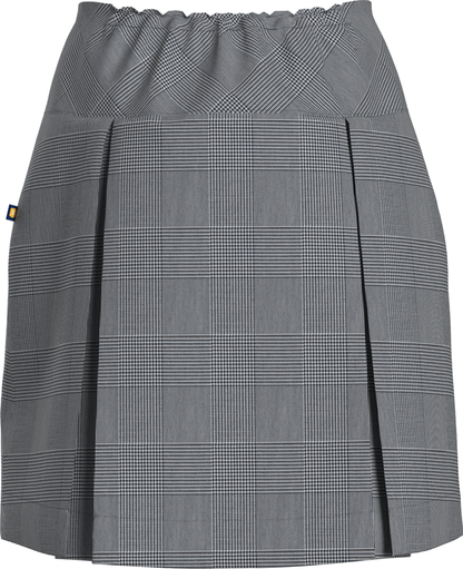 Drop Yoke Kick Pleat Skort