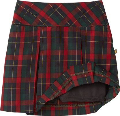 Drop Yoke Kick Pleat Skort