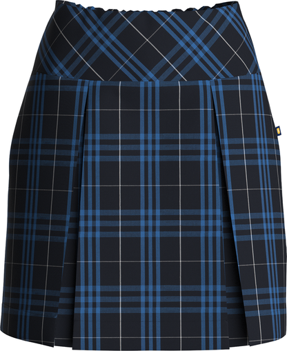 Drop Yoke Kick Pleat Skort