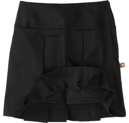 Drop Yoke Kick Pleat Skort