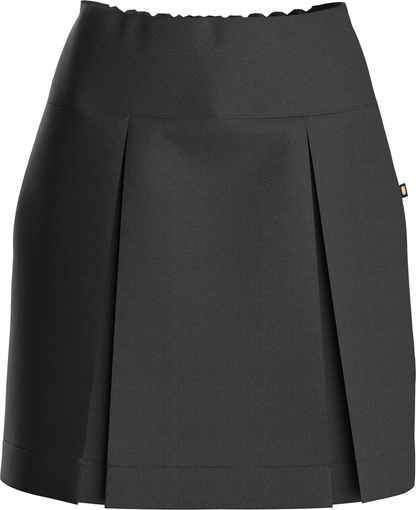 Drop Yoke Kick Pleat Skort